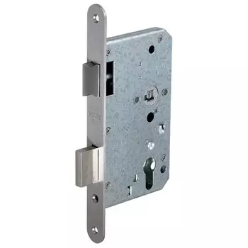 Замок врезной Fuaro FP.C-65.72-0434 FL-0434 для противопожарной двери под цилиндр хром