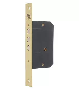 Замок врезной Palladium 0189-3MF PB универсальный латунь 5 ключей