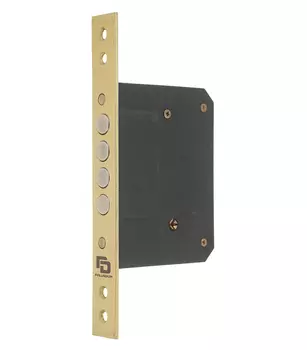 Замок врезной Palladium 0189-4MF PB универсальный латунь 5 ключей