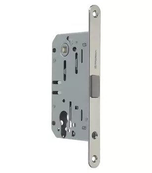 Замок врезной Palladium 600 СР для межкомнатной двери под цилиндр хром