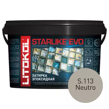 Затирка эпоксидная Litokol Starlike Evo s.113 нейтральный бежевый 1 кг