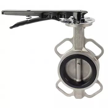 Затвор дисковый межфланцевый поворотный DN100 PN16 DN.ru (D050-01267)