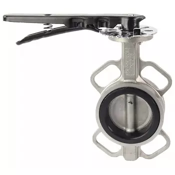 Затвор дисковый DN.ru межфланцевый поворотный DN125 PN16 (D050-01284)