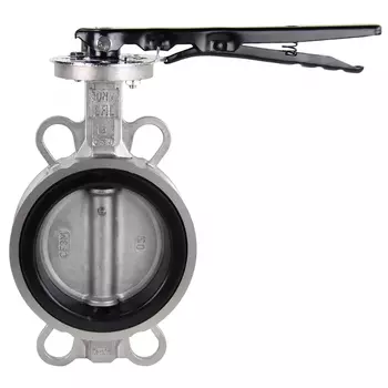 Затвор дисковый межфланцевый поворотный DN125 PN16 DN.ru (D050-01451)