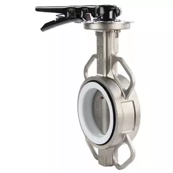 Затвор дисковый межфланцевый поворотный DN200 PN16 DN.ru (D050-01651)