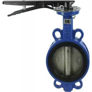 Затвор дисковый межфланцевый поворотный DN125 PN16 с пневмоприводом DN.ru (D050-01790)