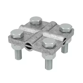 Зажим крестовидный прут-прут d8 мм DKC Jupiter (NG3104DIY)