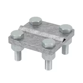 Зажим полоса - прут 57х57 мм DKC Jupiter (NG3102DIY)