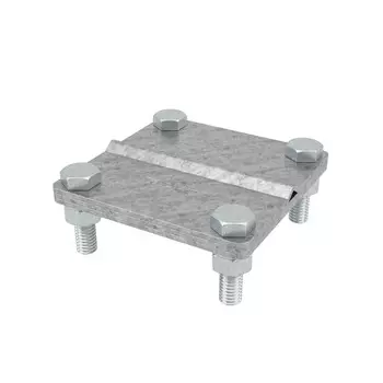 Зажим полоса - прут 80х80 мм DKC Jupiter (NG3101DIY)