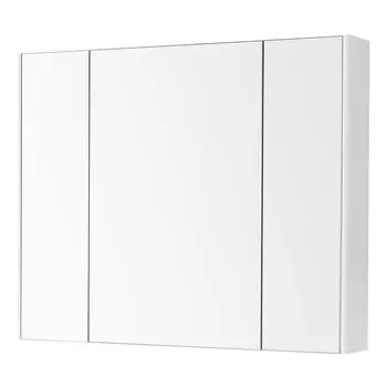 Зеркальный шкаф Aquaton Беверли 1000х810х150 мм белый