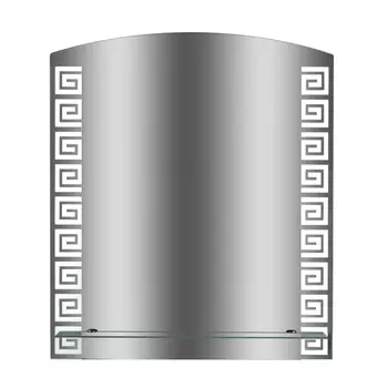 Зеркало с полкой прямоугольное 53,5х62 см Continent Belleza (В245)