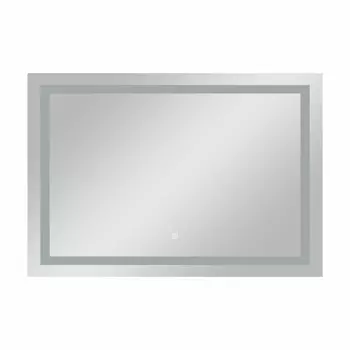 Зеркало с подсветкой прямоугольное 100х70 см с сенсорным включением Continent Valenca (ЗЛП2404)