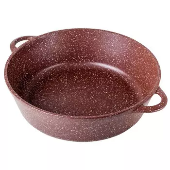 Жаровня Горница Шоколад 5,5 л алюминий с антипригарным покрытием (056466)