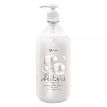 Жидкое мыло Grass Milana жемчужное с дозатором 1 л