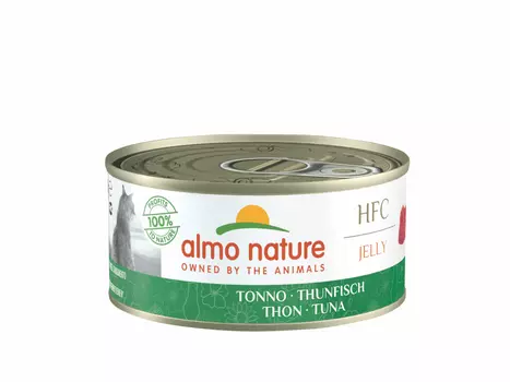 Almo Nature консервы консервы для кошек "Тунец в желе" (1 шт., 70 г)