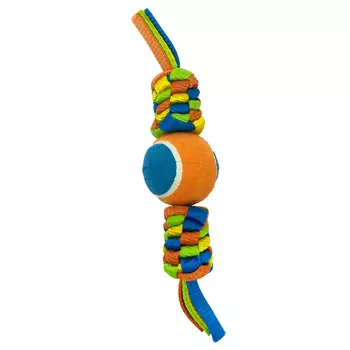 Aromadog игрушка для собак, плетенка с теннисным мячом (170 г)