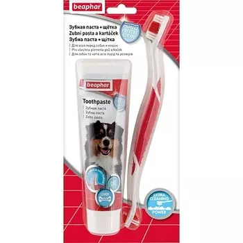 Beaphar зубная паста + щетка (100 г)