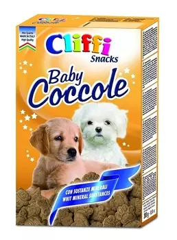 Cliffi (Италия) мясные бисквиты для щенков (300 г)