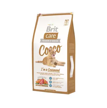 для привередливых кошек, с уткой и лососем (2 кг)