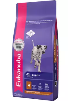 Для щенков с ягненком и рисом (2,5 кг)