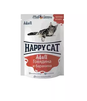 Консервы, паучи Happy cat
