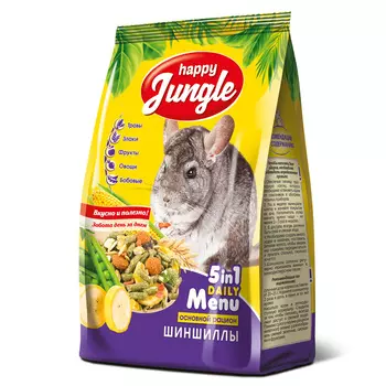 Happy Jungle корм для шиншилл (900 г)