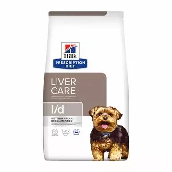 Hill's Prescription Diet l/d Liver Care сухой диетический, для собак при заболеваниях печени (10 кг)