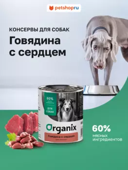 Холистики Organix консервы
