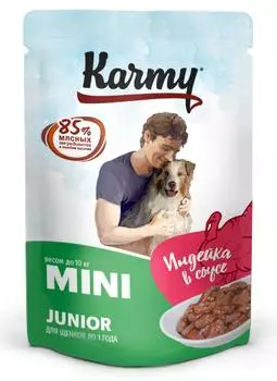 Консервы, паучи Karmy (влажный корм)