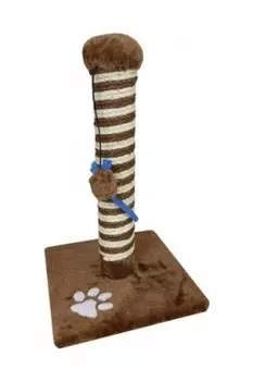 Papillon когтеточка "Эко-cтолбик" бежевая, 25х25х40 см (1,03 кг)