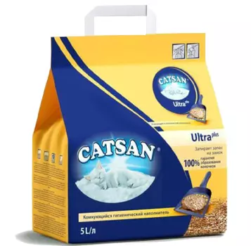 Комкующийся наполнитель "Ультра", 5л (5,2 кг)