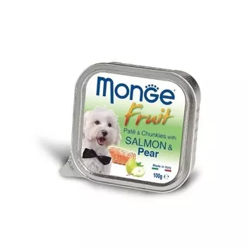 Консервы для собак, с лососем и грушей (100 г)