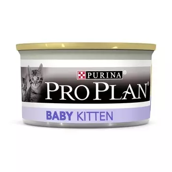 Purina Pro Plan (паучи) влажный корм для котят, с высоким содержанием курицы (85 г)