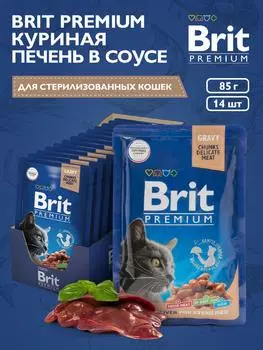 Консервы, паучи Brit