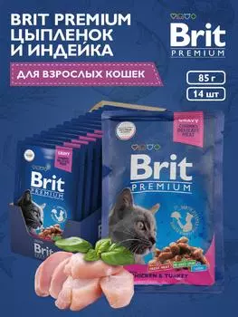 Консервы, паучи Brit