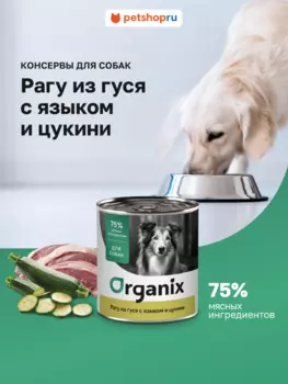 Консервы, паучи Organix консервы