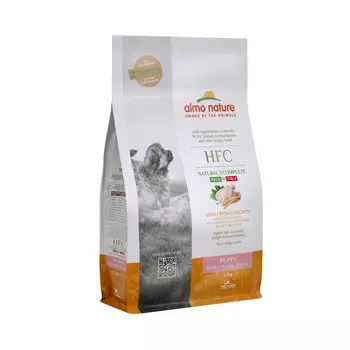 Корм Almo Nature для щенков карликовых и мелких пород, со свежей курицей (50% мяса) (1,2 кг)