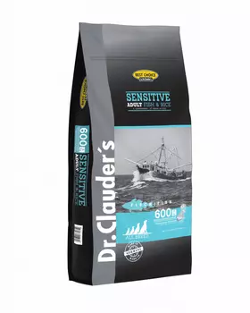Корм Dr.Clauder's сухой корм для взрослых собак всех пород с рыбой и рисом (20 кг)