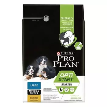 Корм Purina Pro Plan для щенков крупных пород, с высоким содержанием курицы (12 кг)