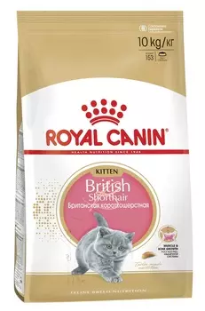Корм Royal Canin для британских короткошерстных котят 4-12 мес. (10 кг)
