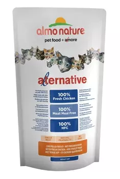 Корм со свежим цыпленком для кошек (55% мяса) (750 г)