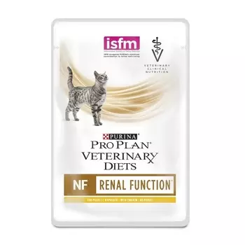 Purina Pro Plan Veterinary Diets кусочки в соусе для кошек при почечной недостаточности с курицей (85 г)