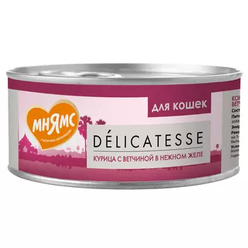 Консервы, паучи Мнямс