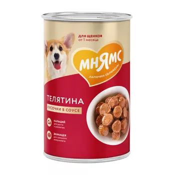 Консервы, паучи Мнямс