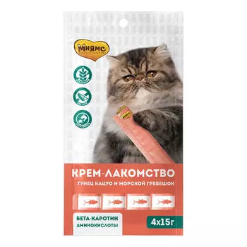 Консервы, паучи Мнямс