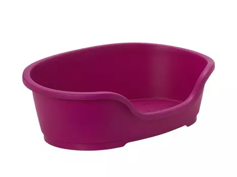 Moderna domus пластиковый лежак, ярко-розовый (800 г)