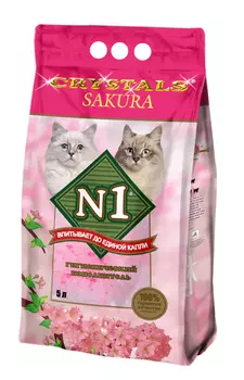 N1 силикагелевый наполнитель "Сакура" (2 кг)