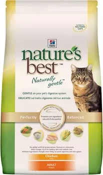 Nature's Best натуральный сухой корм для кошек, с курицей (2 кг)