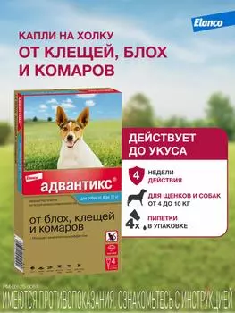 От блох и клещей Elanco