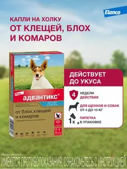 От блох и клещей Elanco